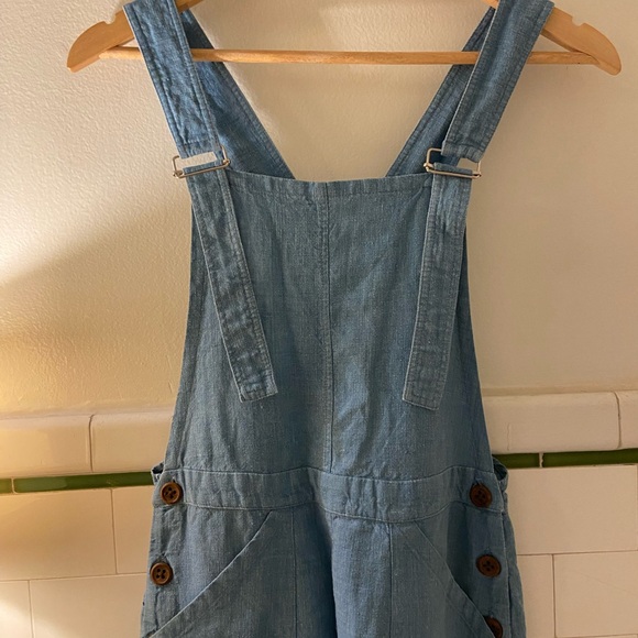 Lily Ashwell Linen Jo Dungarees (overalls) - Picture 2 of 4